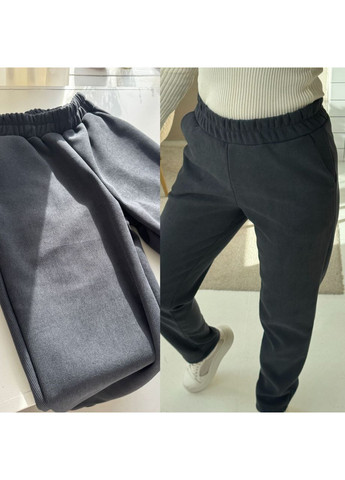 Жіночі теплі штани на флісі з вельвету MonCher (366074319)