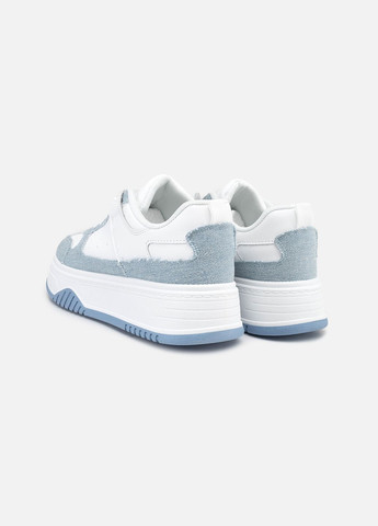 Белые женские кожаные кеды цвет белый cb-00232925 Yuki