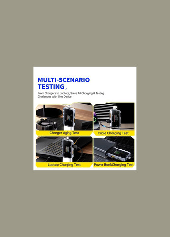 USB тестер FNAC-28 (USB, Type-C) Fnirsi (315345494)