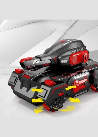 Танк вездеход на радиоуправлении СП-098 стреляет орбизами пульт браслет No Brand (342369244)