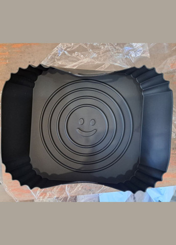 Силиконовая форма квадратная для аэрогриля мультипечи REN-754 18.5 см черный No Brand (337513201)