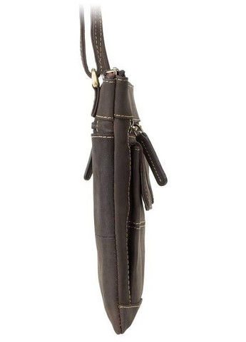 Сумка планшет через плече жіноча з натуральної шкіри Коричневий 36475 Visconti (353689938)