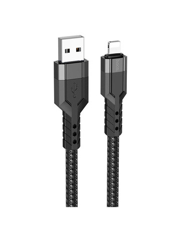 Дата кабель U110 charging data sync USB to Lightning (1.2 m) Hoco (291879711)