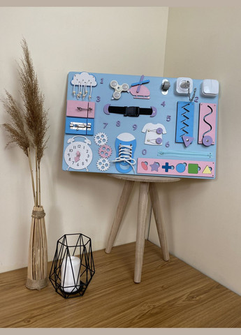 Бизиборд развивающая детская игрушка 40х60 см No Brand (355890492)