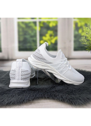 Білі літні жіночі текстильні кросівки Gipanis