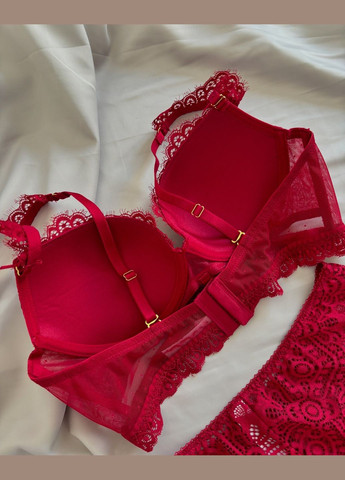Бордовый комплект белья Onita de Mas