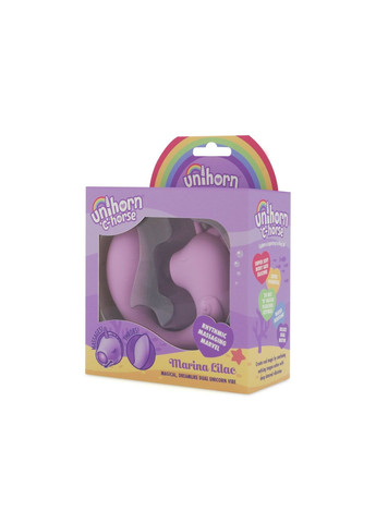 Вібратор-єдиноріжка C Horse - Marina Lilac, вагінально-кліторальна стимуляція - CherryLove Unihorn (369666159)