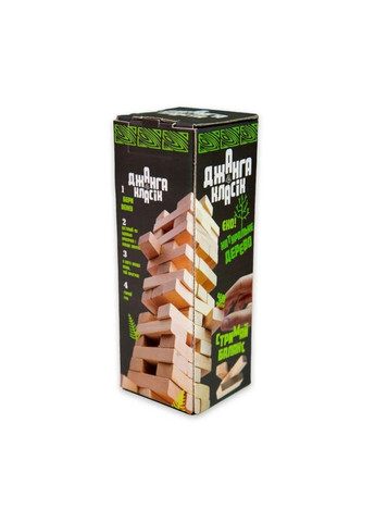 Настольная игра "Джанга классик Эко" 30727, 48 брусков, на украинском языке Strateg (365578653)