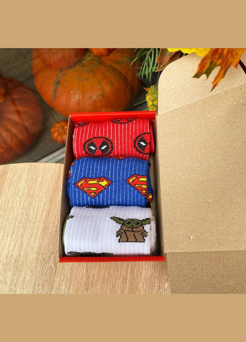 Комбинированные набор носков 3 пар Vakko (306094361)