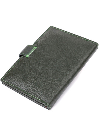 Оригинальная обложка на документы унисекс из натуральной кожи 23119 Зеленый st leather (330642764)