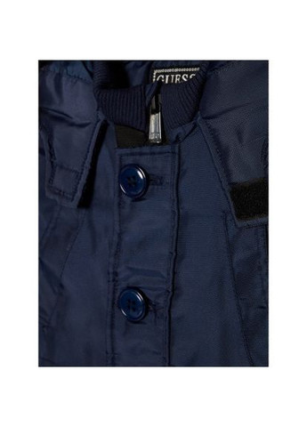 Синя демісезонна куртка утеплена n0bl09 wdh90 dekb Guess