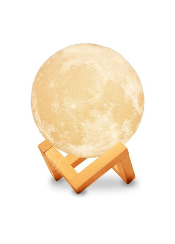 Настольная лампа светодиодная Луна на подставке, ночник Луна сенсорный для детской комнаты No Brand (361669607)