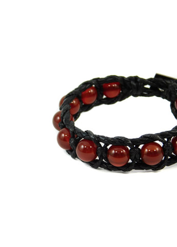 Браслет шкіра "Арест" Сердолік 19 Fursa fashion (322316383)