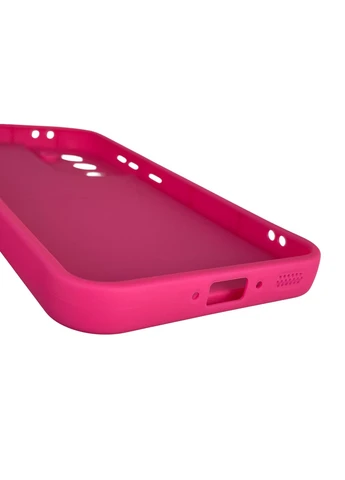 Чохол силіконовий Soft Touch з 3D принтом жіночим для Galaxy A56 (SM-A566B) малиновий (Повний захист камери) Samsung (373670572)