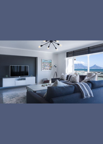 Люстра (светильник потолочный) Attic X-6 C280/370 Black Atmolight (325882724)