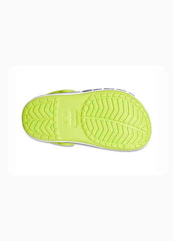 Крокси Bayaband Clog С10-27-17.5 см Lime Punch/Navy 207019 Crocs (288132453)