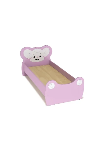 🛏️ Детская кроватка с бортиками «Мышонок» DS-31 с рисунком Gap (396755716)