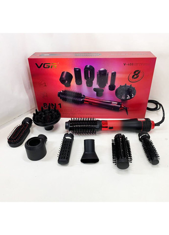 Дорожный мощный фен для волос 8 в 1 V-488, Электрический фен для укладки, Удобный XN-480 электрический фен VGR (351486402)