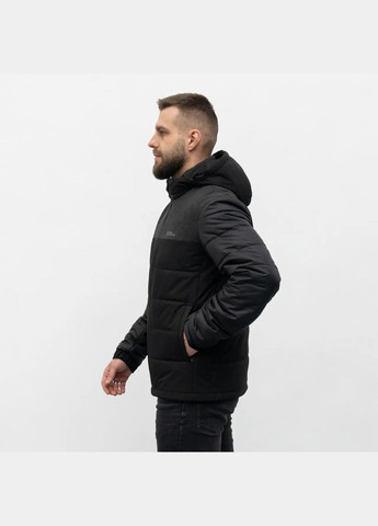 Черная демисезонная мужская куртка демисезонная большого размера SK