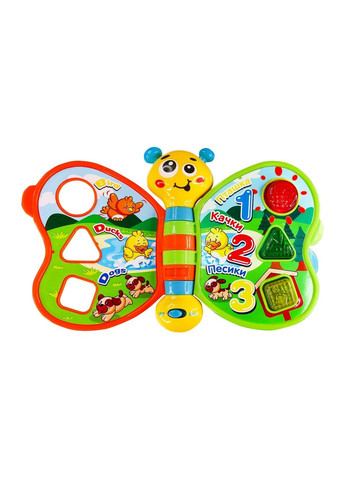 Двомовна іграшка, що розвиває Kiddi Smart – Моя перша книга KiddiSvit (314961793)