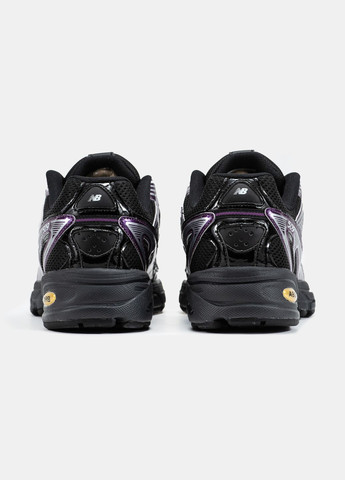 Черные демисезонные кроссовки мужские и женские new balance 509 black purple silver | нью баланс 509 черные No Brand