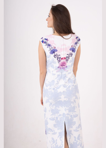 Белое платье Парада однотонное