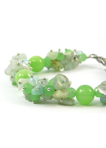 Браслет "Березовий ліс" Онікс, Амазоніт 20 Fursa fashion (322314914)