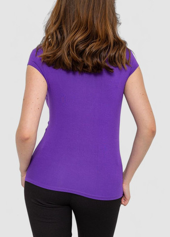 Фіолетова футболка жіноча Ager 186R606