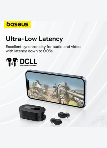 Беспроводные наушники Bowie EZ10 Black TWS Bluetooth 5.3 Baseus (300523995)
