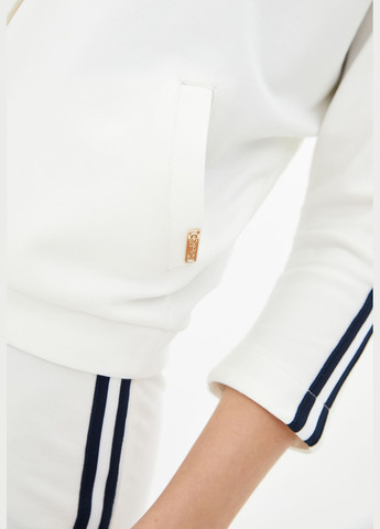 Женский спортивный костюм молочного цвета, с лампасами. ORA (282737203)