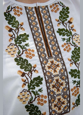 Жіноча вишиванка Дуб біла V&V 7292 (347164305)