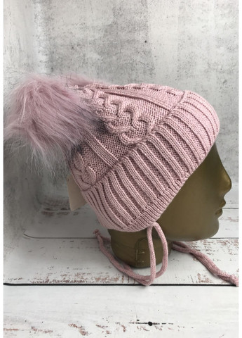 Шапка детская на девочку Розовый (483-1) Shela (366276919)