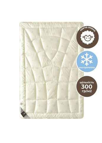 Ковдра Wool Classic вовняна 200х220 см зимова вовна тепла ковдра натуральна овеча вовна IDEIA (317965777)