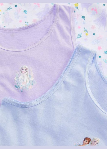 Майки дитячі (набір 3 шт) Disney фіолетовий Primark Frozen (322519738)
