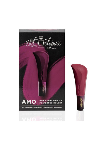 Преміум-вібратор AMO, дуже потужний, 5 режимів, регулювання інтенсивності Hot Octopuss (316231743)