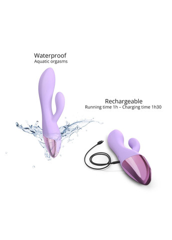 Вибратор-кролик FUNKY BUNNY - VIVA MAUVE - CherryLove Love To Love (332209281)