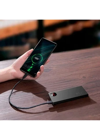 Зовнішній портативний акумулятор Повербанк Power Bank Adaman Digital Display Fast Charge 10000mAh 22.5W Baseus (384224694)