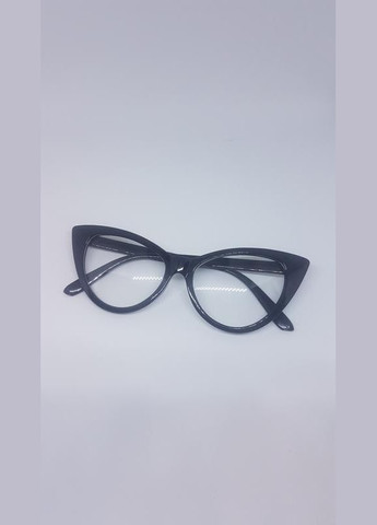 Женские имиджевые очки нулевки кошачий глаз широкие LIGHT (315889547)