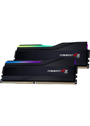 Модуль пам'яті для комп'ютера DDR5 64GB (2x32GB) 6000 MHz Trident Z5 RGB (F5-6000J3040G32GX2-TZ5RK) G.SKILL (328916411)