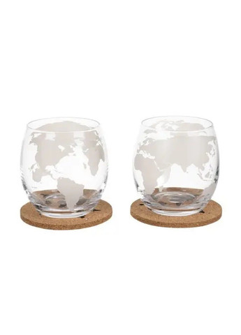 Подарунковий комплект набір для віскі зі склянками графином глобусом у формі кулі на підставці 20х13х22 см (476429-Prob) Unbranded (282595857)