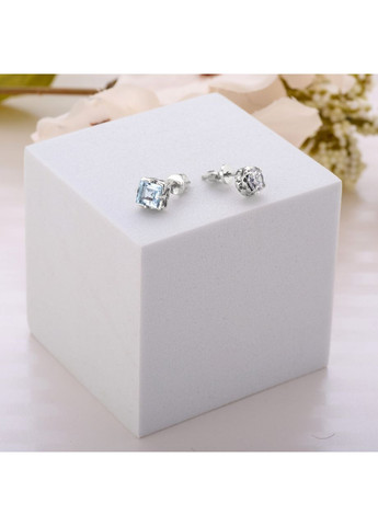 Пусети Ліриди Блакитний Топаз 925 Zirkon Skifska Etnika (364202526)