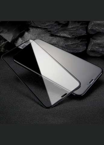 Закаленное защитное стекло на Iphone XS Max / Полное покрытие / Черная рамка X-level (335258048)