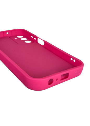 Чехол силиконовый Soft Touch с 3D принтом для Galaxy M15 5G малиновый (Полная защита камеры) Samsung (371652809)