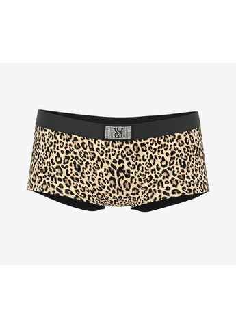 Трусики шортики леопардові зі стразами Victoria's Secret трусики шортиками (373638362)