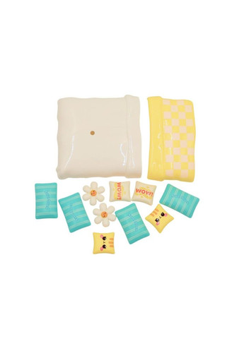 Ігровий набір "Міні дім", спальна кімната з лампами, що світяться, 96 деталей (0413) Shantou Yisheng (365795410)