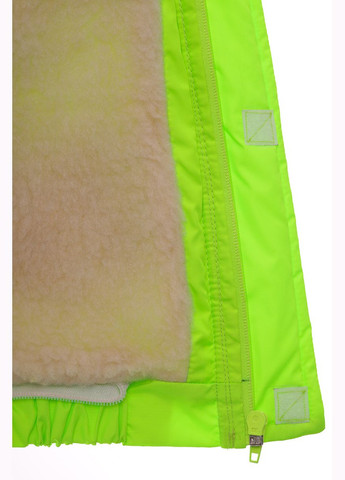 Комбинезон Конверт для девочки на меху Тройка ярко-салатовый 98 см (27561) BABYKROHA (297197712)