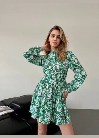 Зеленое платье "прованс" Luna