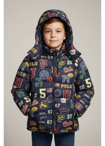 Синя демісезонна куртка Ralph Lauren Polo