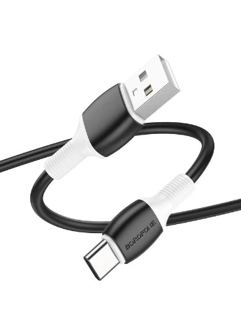 Кабель для зарядки Type-C Android BX84 |1м| Чорний Borofone (337351558)