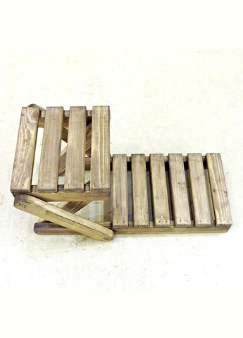 Підставка для квітів з дерева Мальмезон капучино (ЦВП-002809) No Brand (328226184)